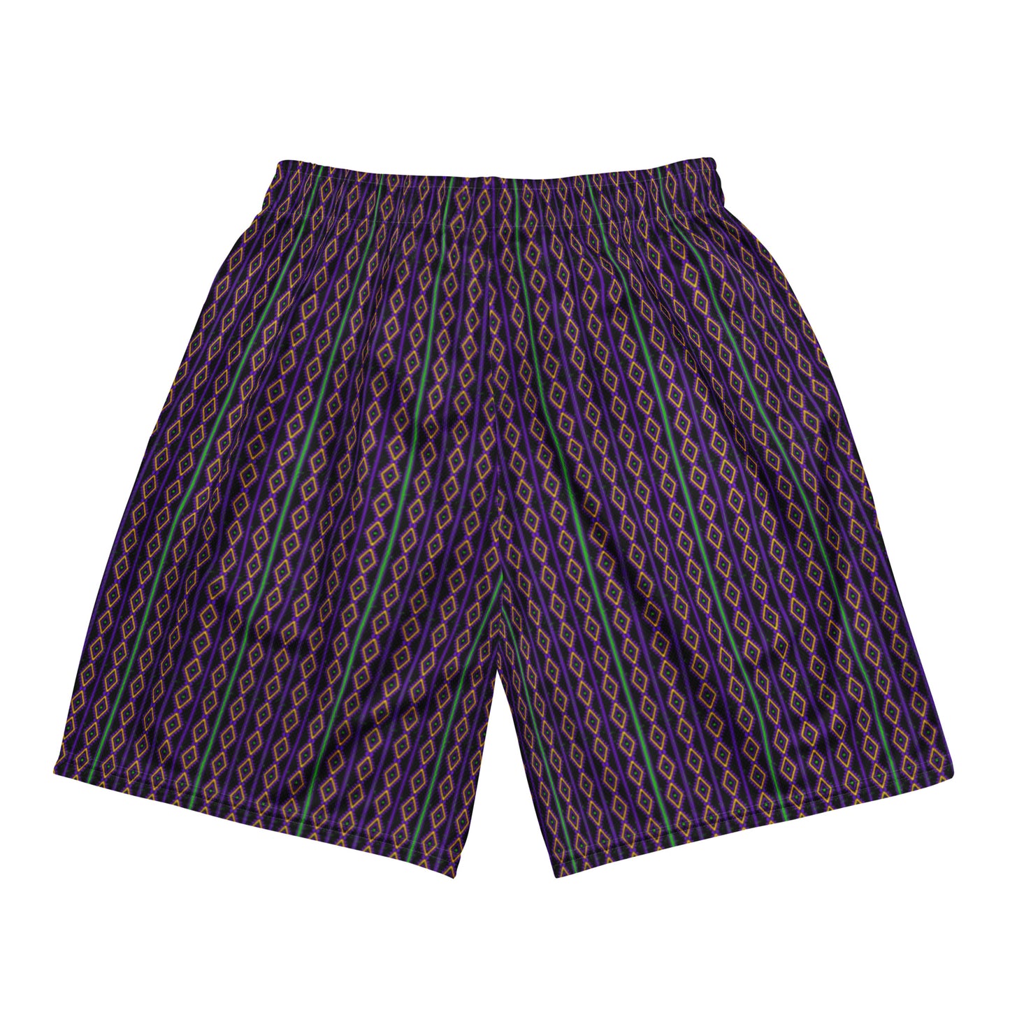 Tribal Purple X Mesh Shorts