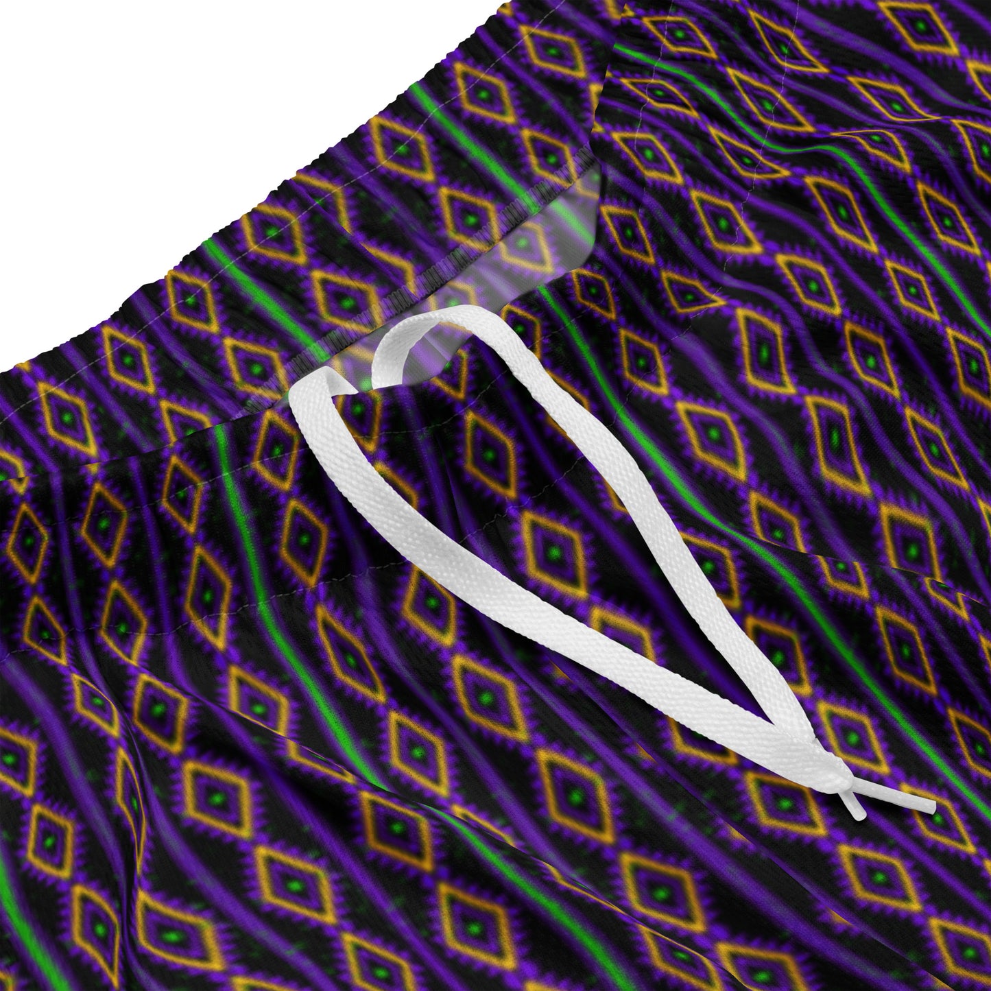 Tribal Purple X Mesh Shorts