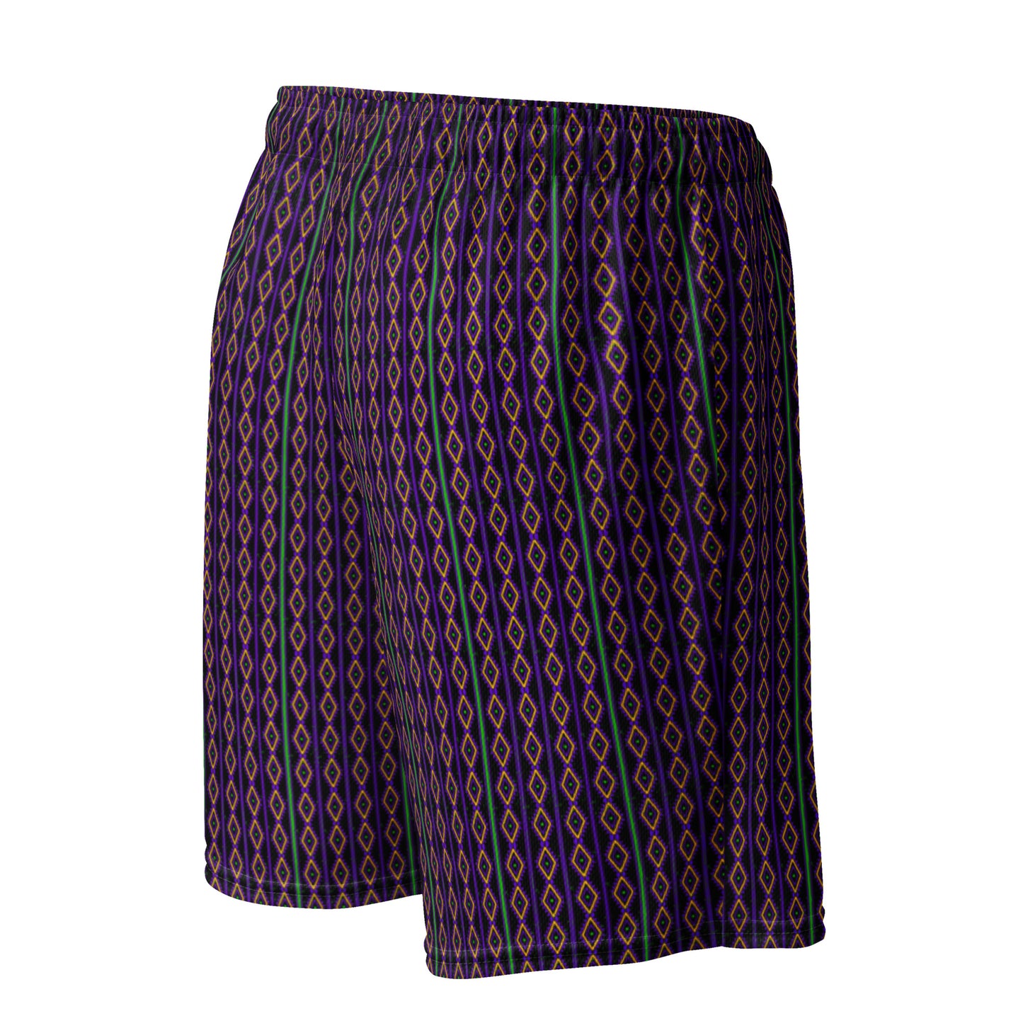 Tribal Purple X Mesh Shorts