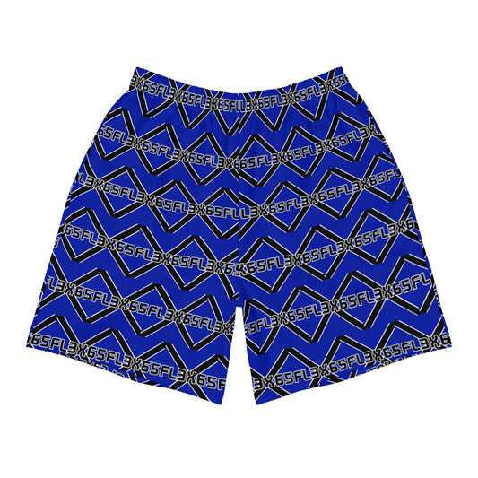 Blue X Athletic Shorts