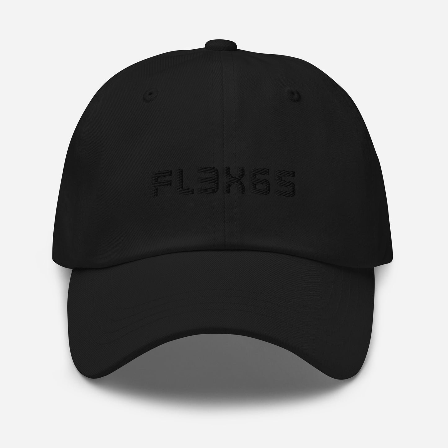 210 Black Logo Dad Hat