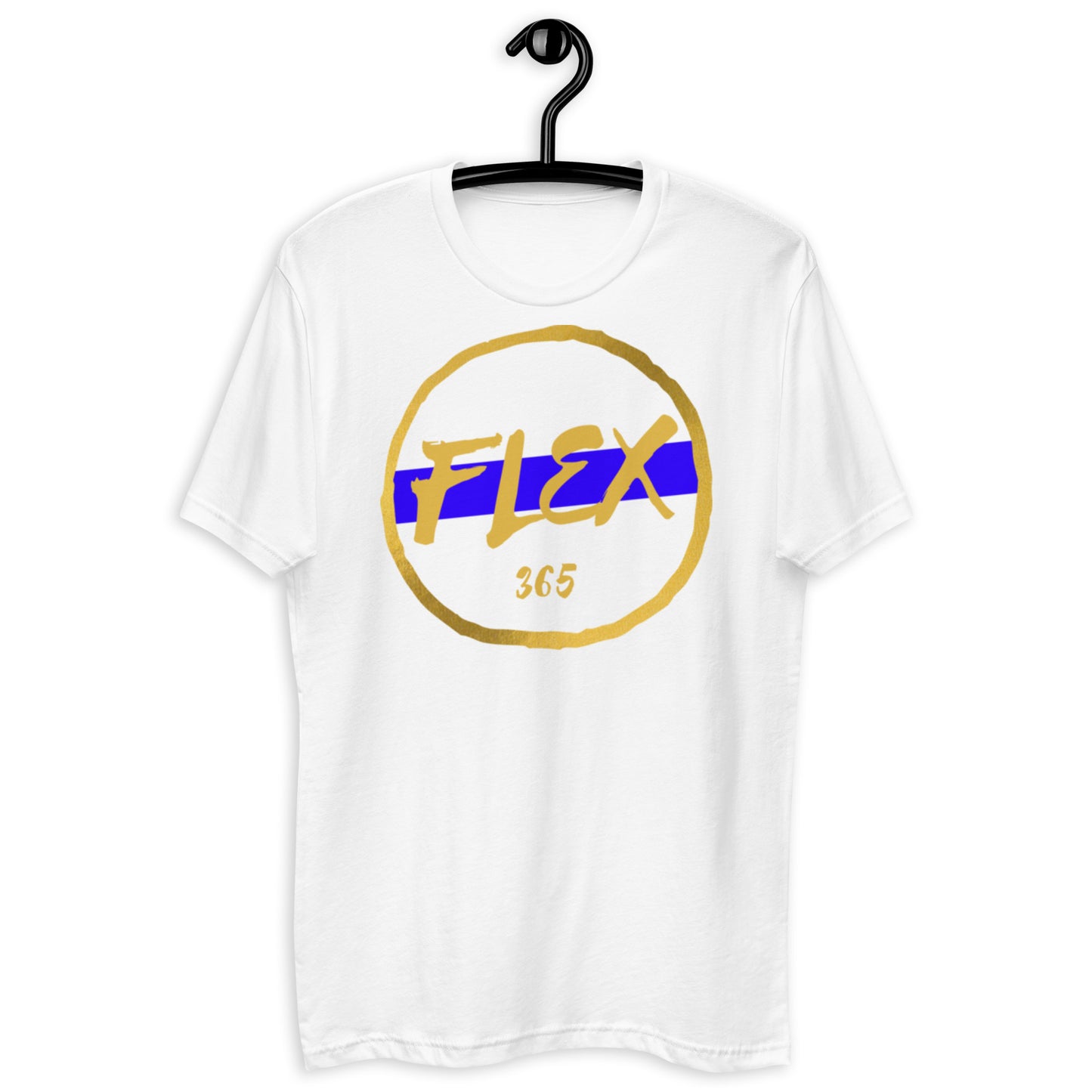 Gold Glow Blue Logo T-shirt