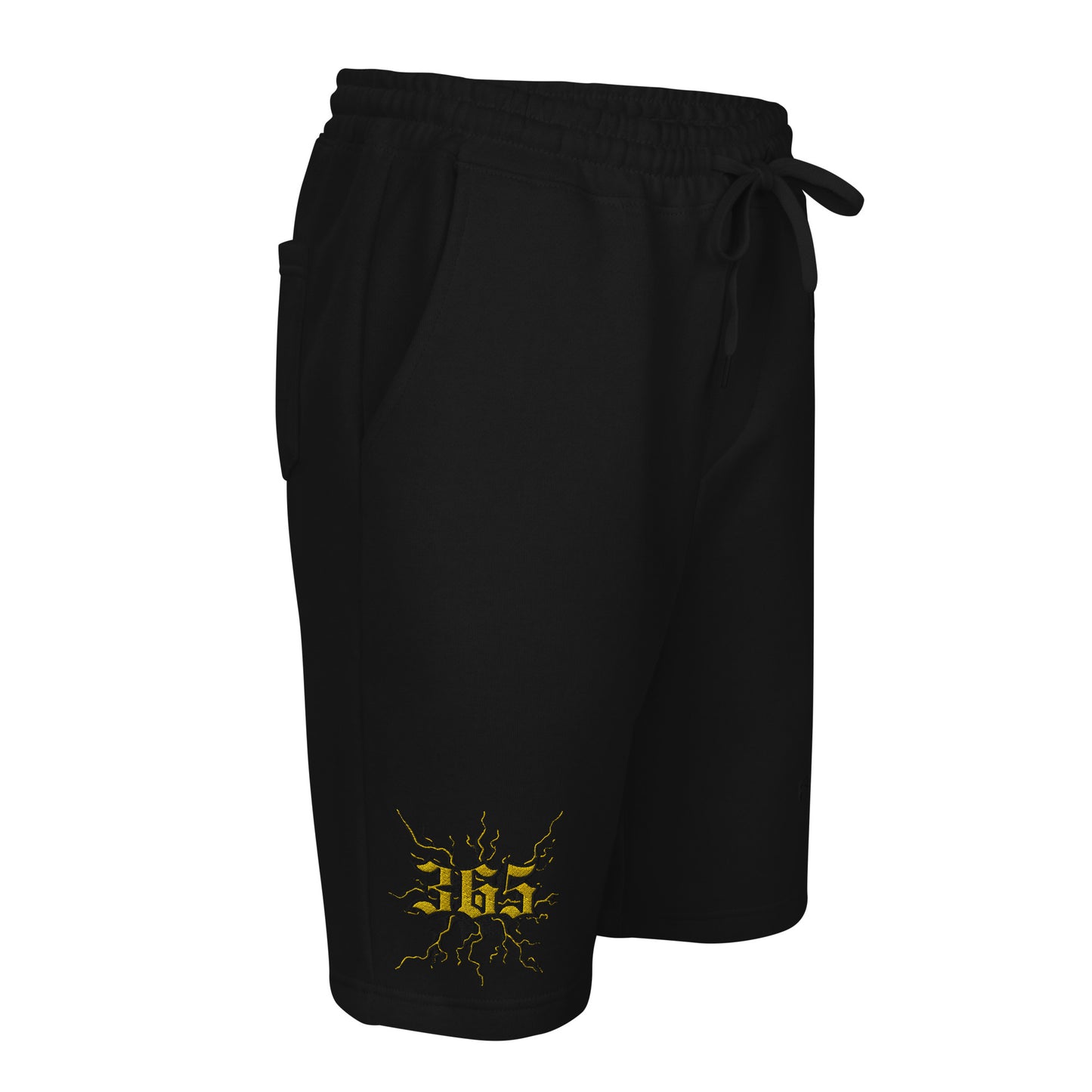 365 SHKWV Embroidered Logo Fleece Shorts