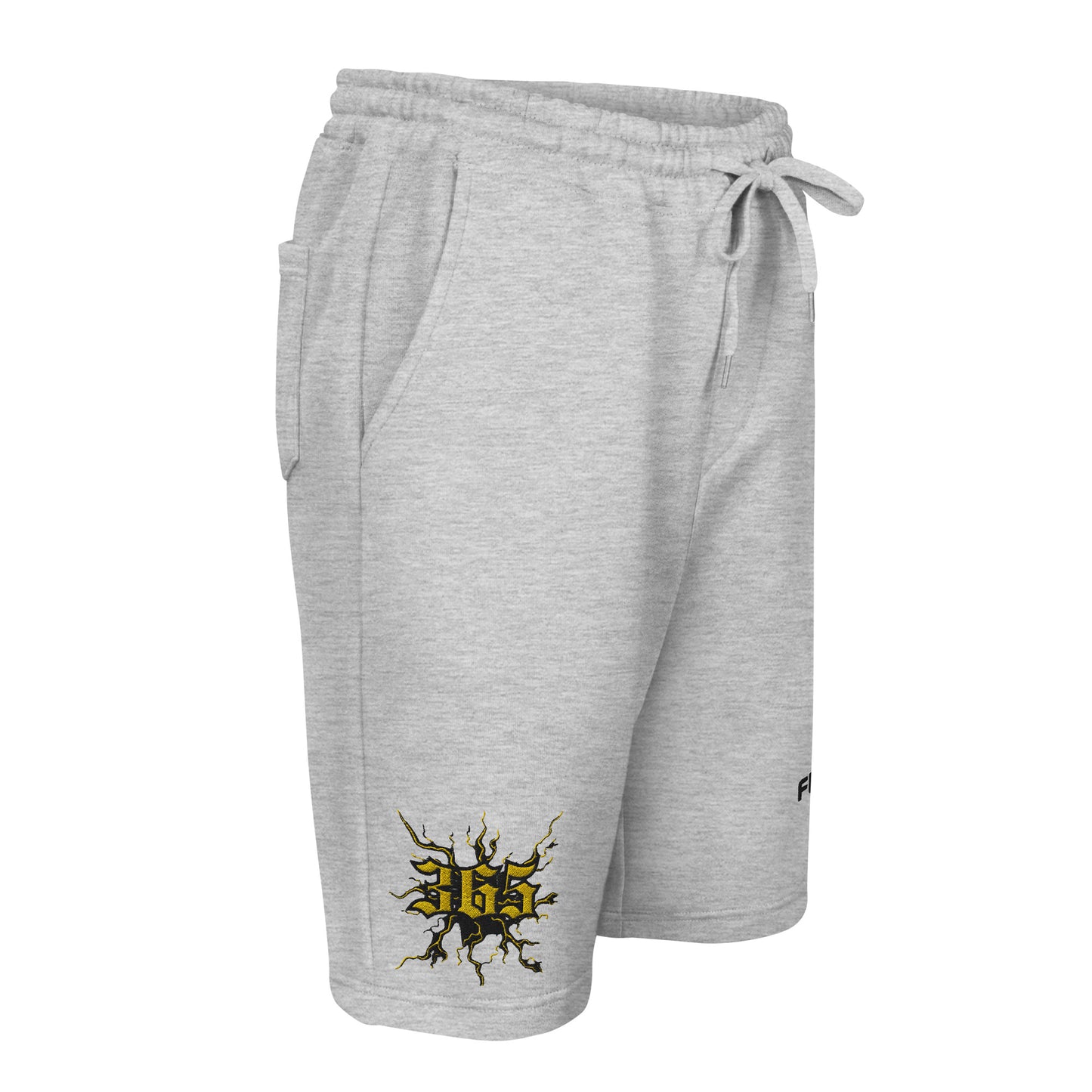 365 SHKWV Embroidered Logo Fleece Shorts