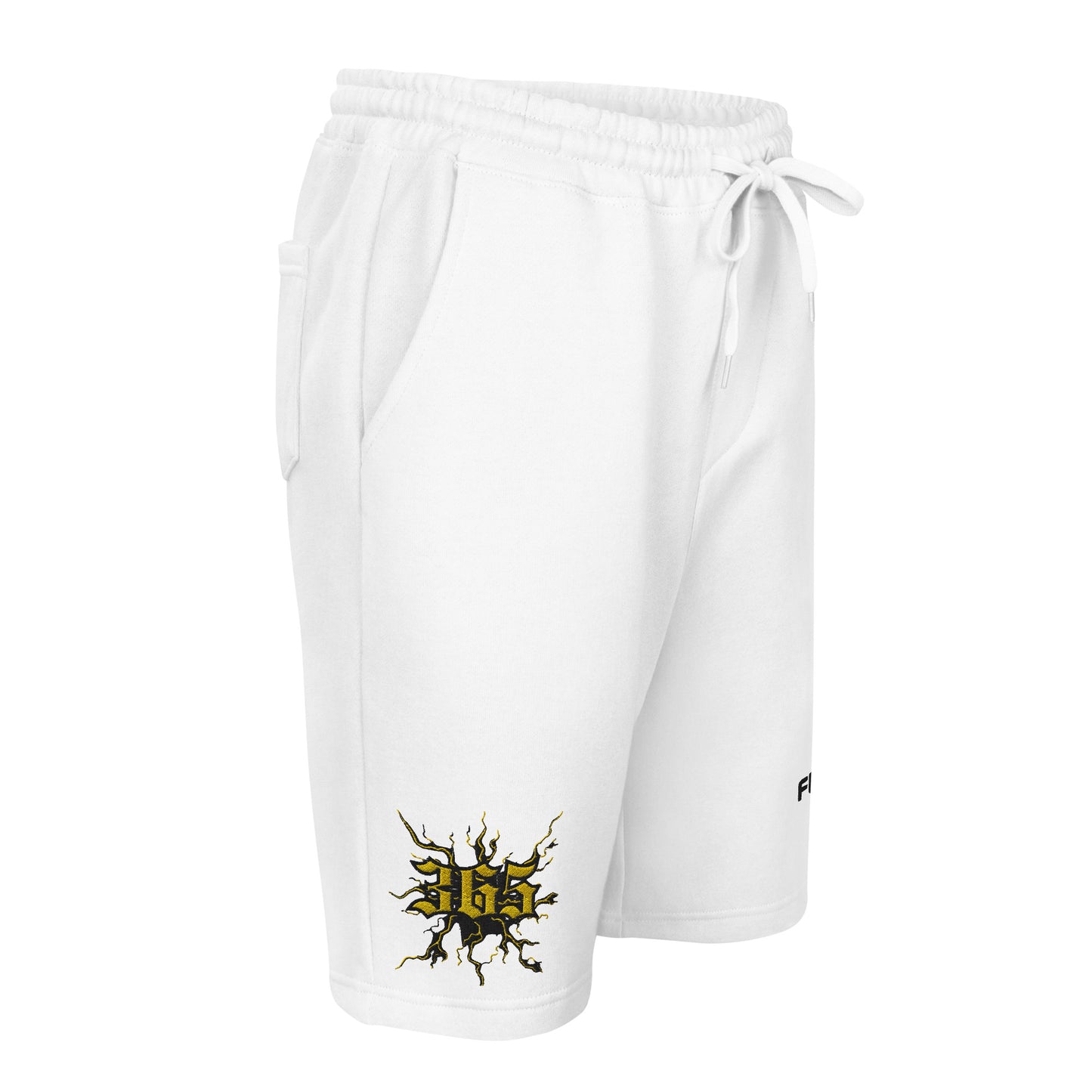 365 SHKWV Embroidered Logo Fleece Shorts